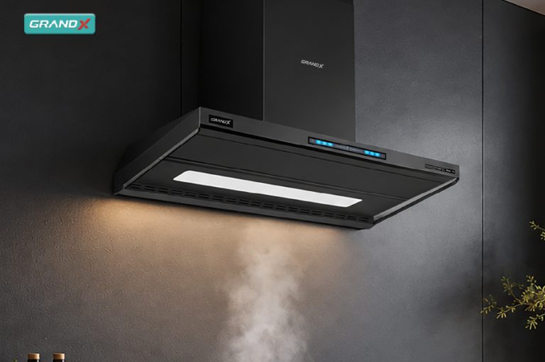 Hút mùi Model/X90 – Thiết kế áp tường sang trọng, công suất hút mạnh mẽ 1250m³/h - Máy hút mùi Model X/90
