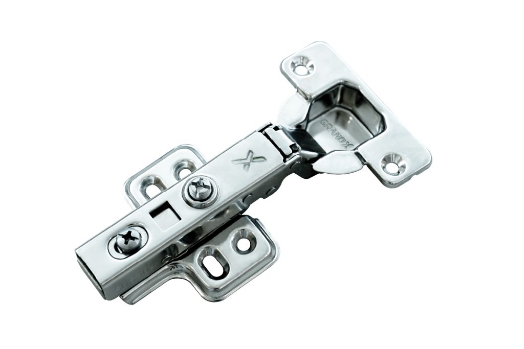 Bản lề thẳng lắp trùm ngoài XC.S304A2 - Bản lề Capella SUS304 toàn phần XC.S304A2