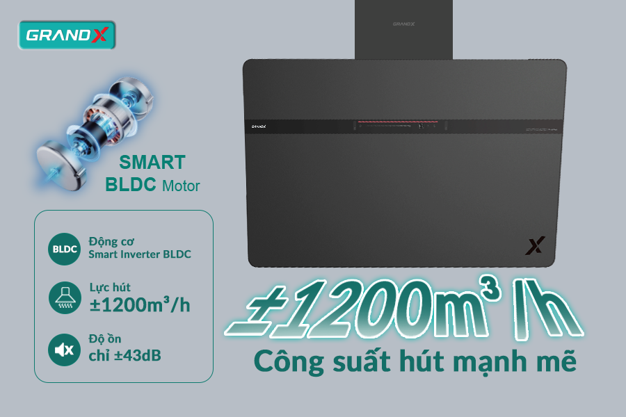 Hiệu suất vượt trôi - Hút mùi GX H90S86G