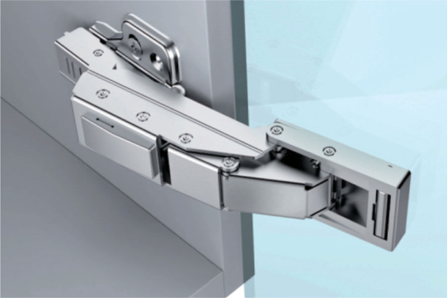 Bản lề cong lắp lọt lòng - Bản lề Capella kính cao cấp XC.G3