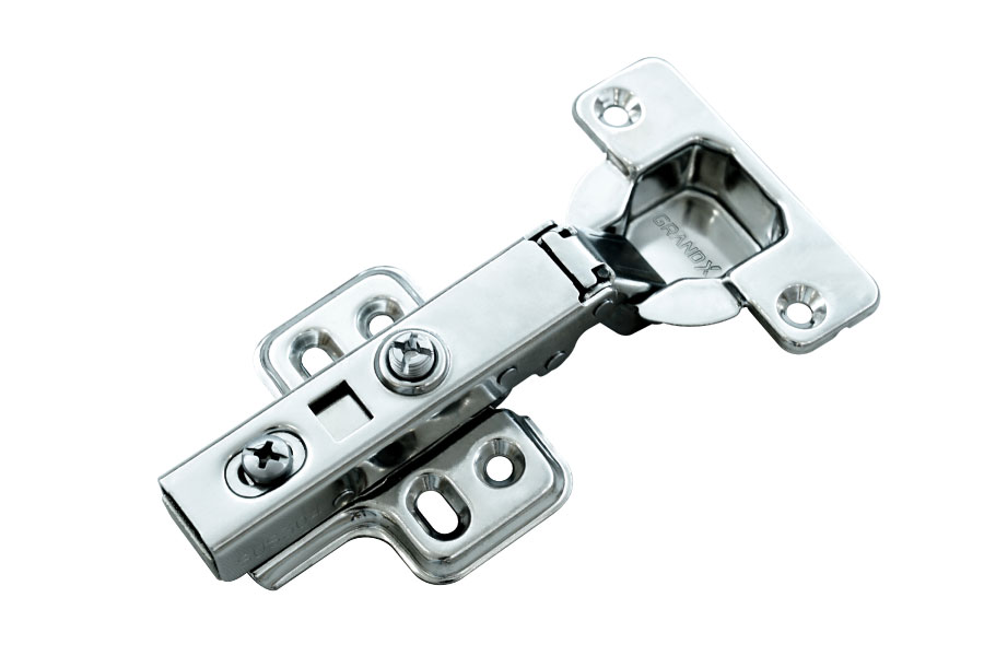 Bản lề thẳng lắp trùm ngoài - Bản lề Capella thép XC.IR107A