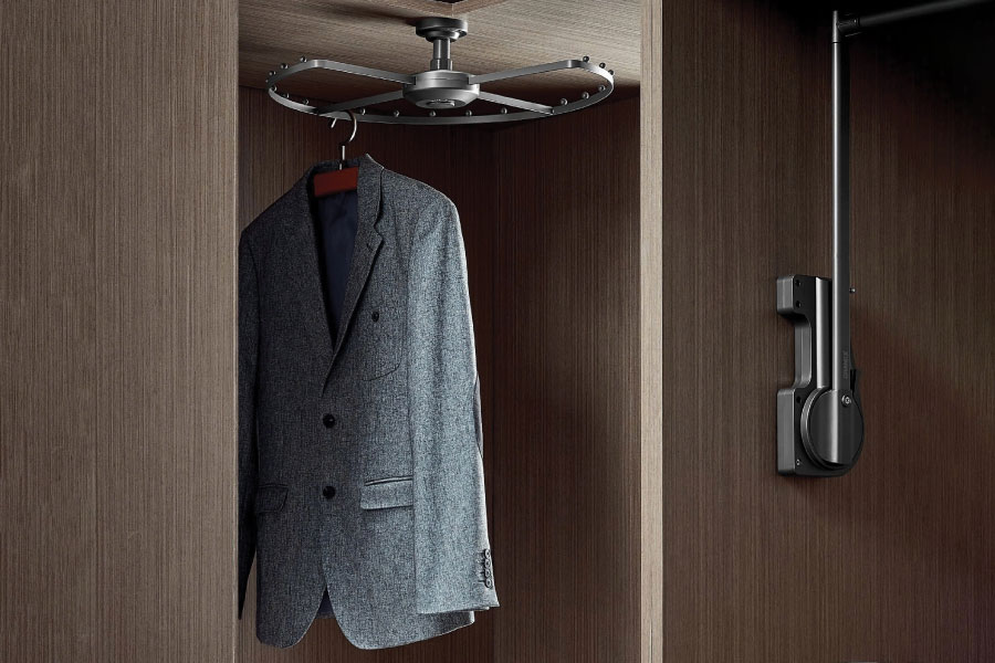 Giá treo trần góc tủ quần áo 270° “xoay 360°” XM.270A GrandX chính hãng