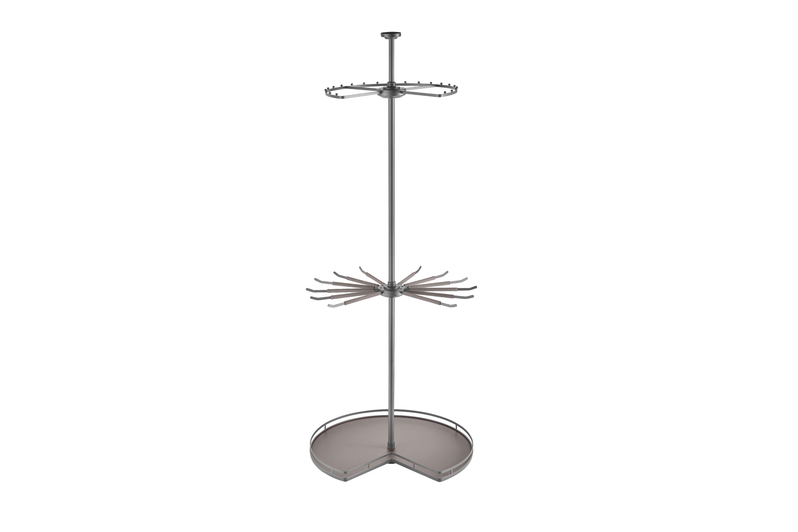 Kệ xoay góc tủ quần áo 270° 3 tầng XM.270C GrandX - ảnh 2