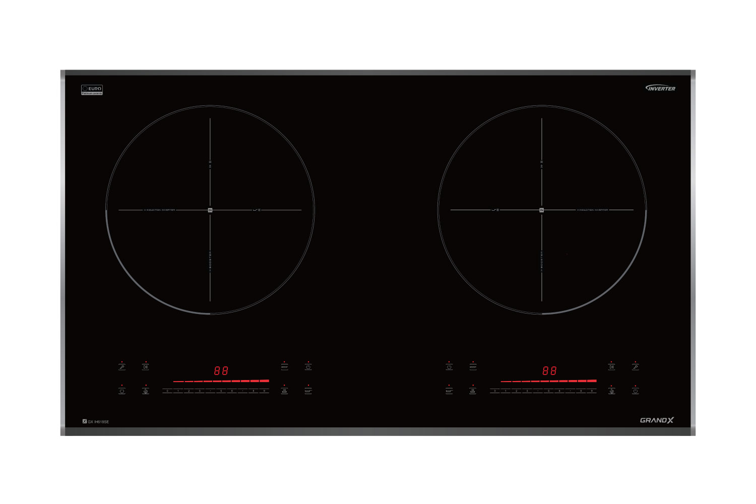 BẾP TỪ GrandX GX IH618SE Series 6 chính hãng