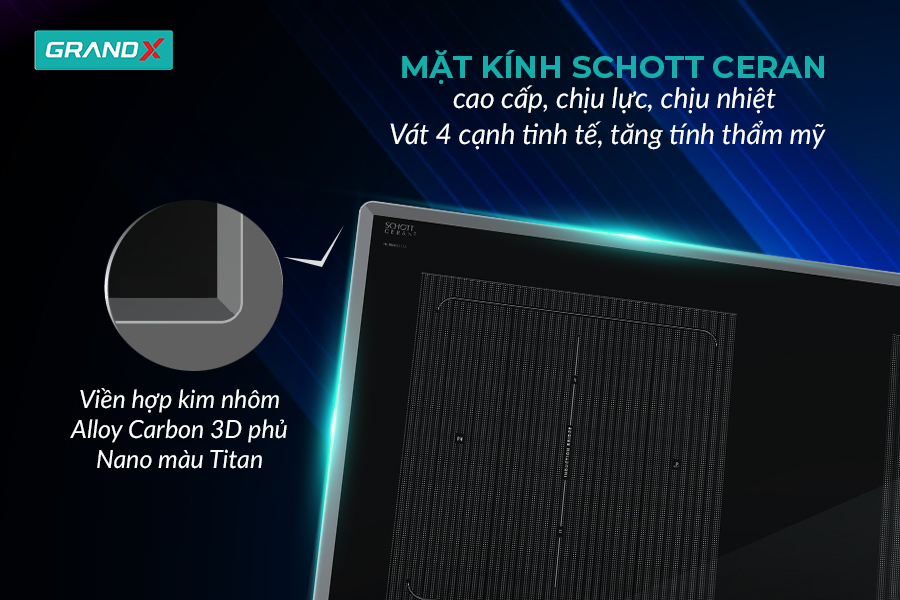Đặc tính sản phẩm - BẾP TỪ GX IH855Pro / IH855XPro Series 8