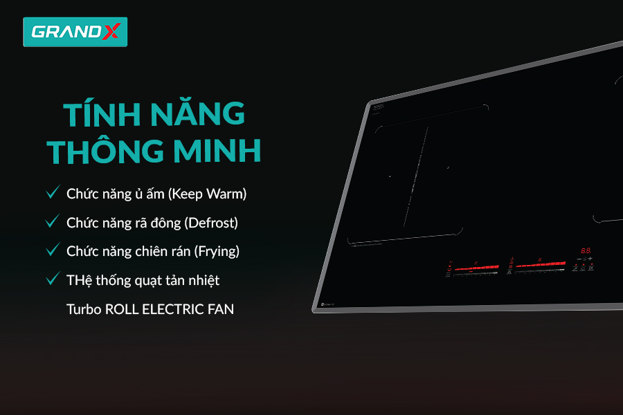 Chức năng an toàn - BẾP TỪ GX IH855Pro / IH855XPro Series 8