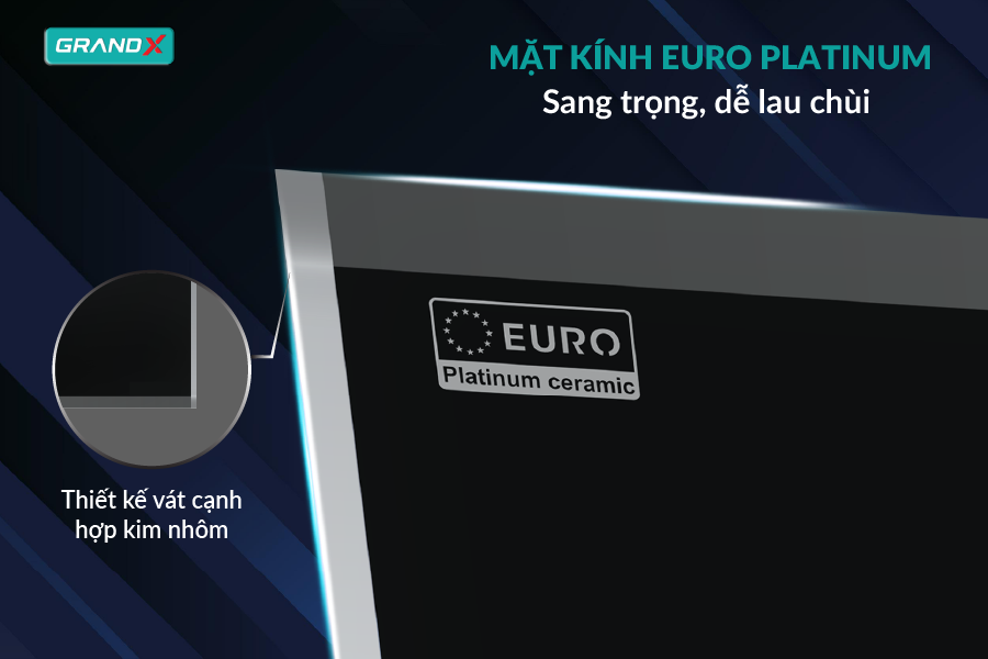 Thiết kế tinh tế - sang trọng, bền bỉ - BẾP TỪ GX IP669SE Series 6