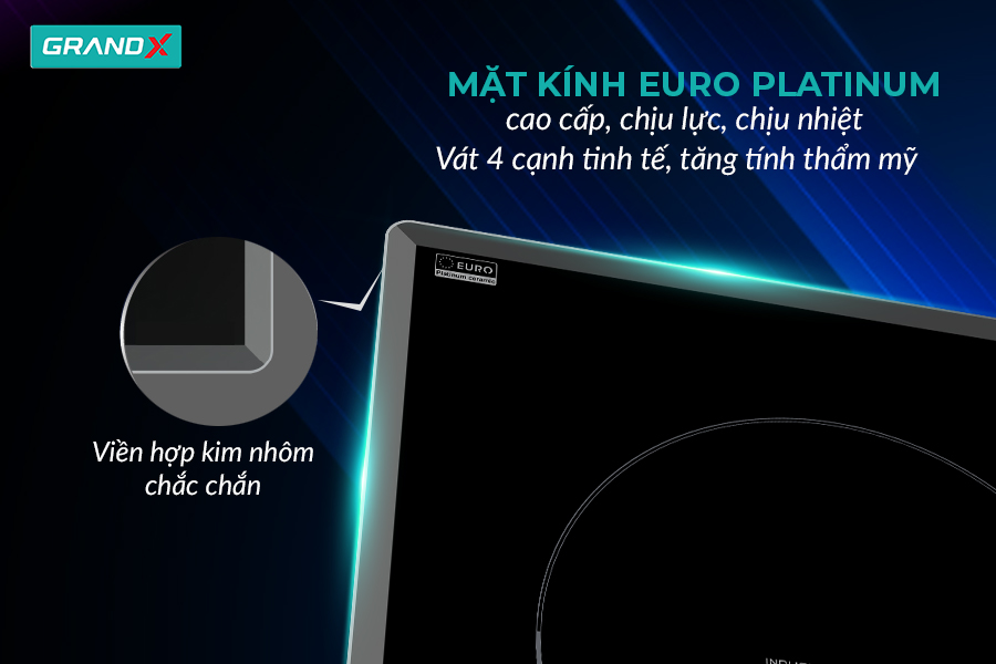 Thiết kế sang trọng – phù hợp mọi không gian - Bếp từ GX IP689SE
