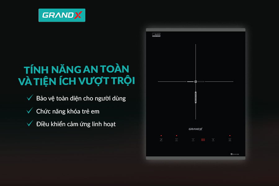 Bếp từ ăn lẩu GX IH188 – Lựa chọn lý tưởng cho mọi bữa tiệc - Bếp từ đơn GX IH188