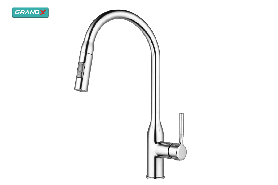 Vòi rửa bát GXF16Pro Dual Spray – Thiết kế sang trọng, dây rút linh hoạt, nâng tầm trải nghiệm gian bếp - Vòi rửa bát GXF16Pro Dual Spray