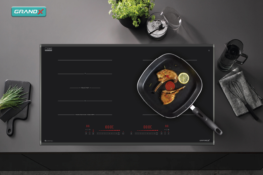 Bếp từ GX IH678Titan – Công nghệ hiện đại, tối ưu trải nghiệm nấu nướng - Bếp từ GX IP678Titan