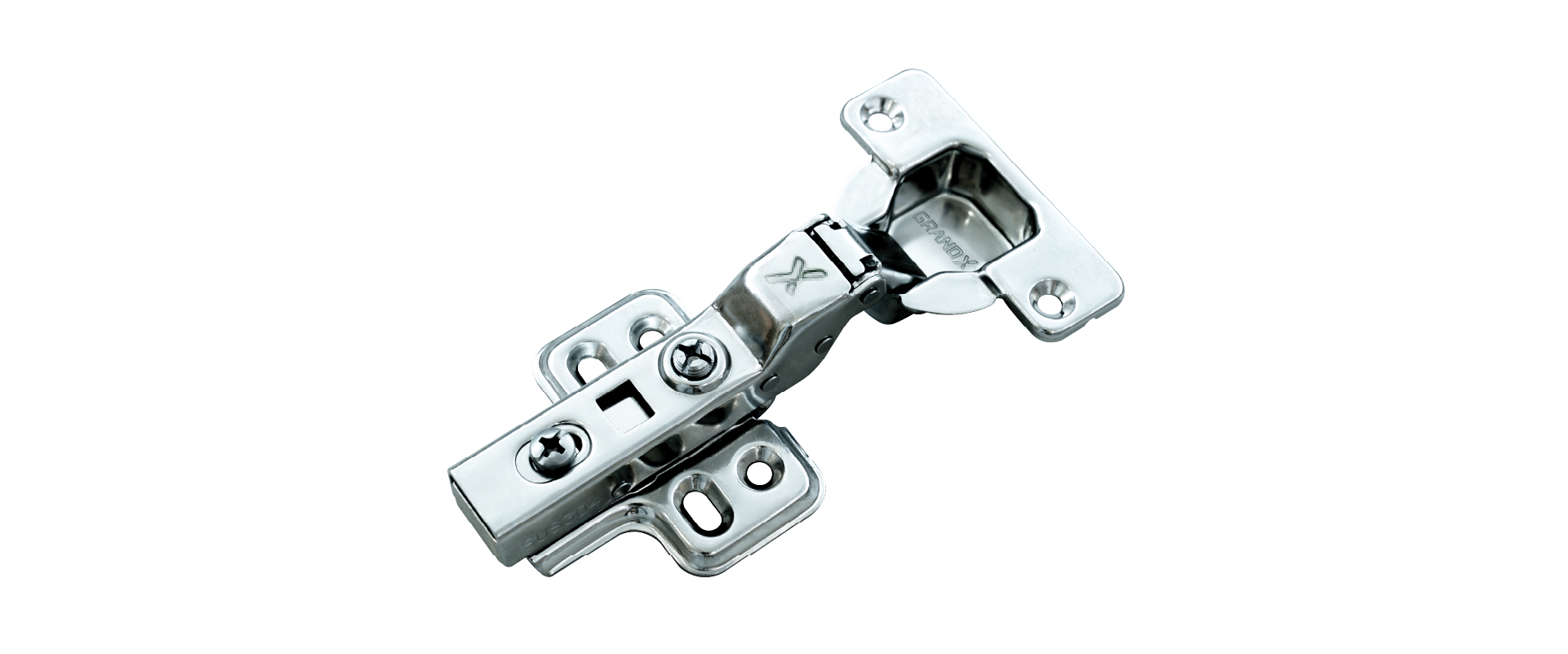 Bản lề Capella SUS304 toàn phần XC.S304B2 GrandX - ảnh 2