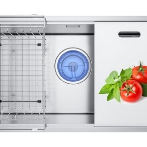Chậu rửa bát GX7846S Smooth GrandX