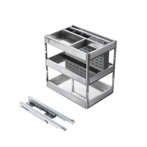 Giá đựng chai lọ, gia vị, dao thớt XK.B25S GrandX
