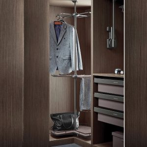 Kệ xoay góc tủ quần áo 270° 3 tầng XM.270C GrandX