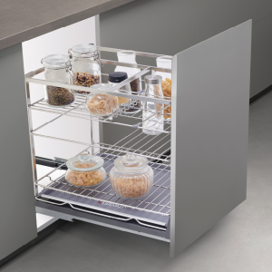 Giá đựng chai lọ gia vị nan dẹt XS.25S-1 GrandX